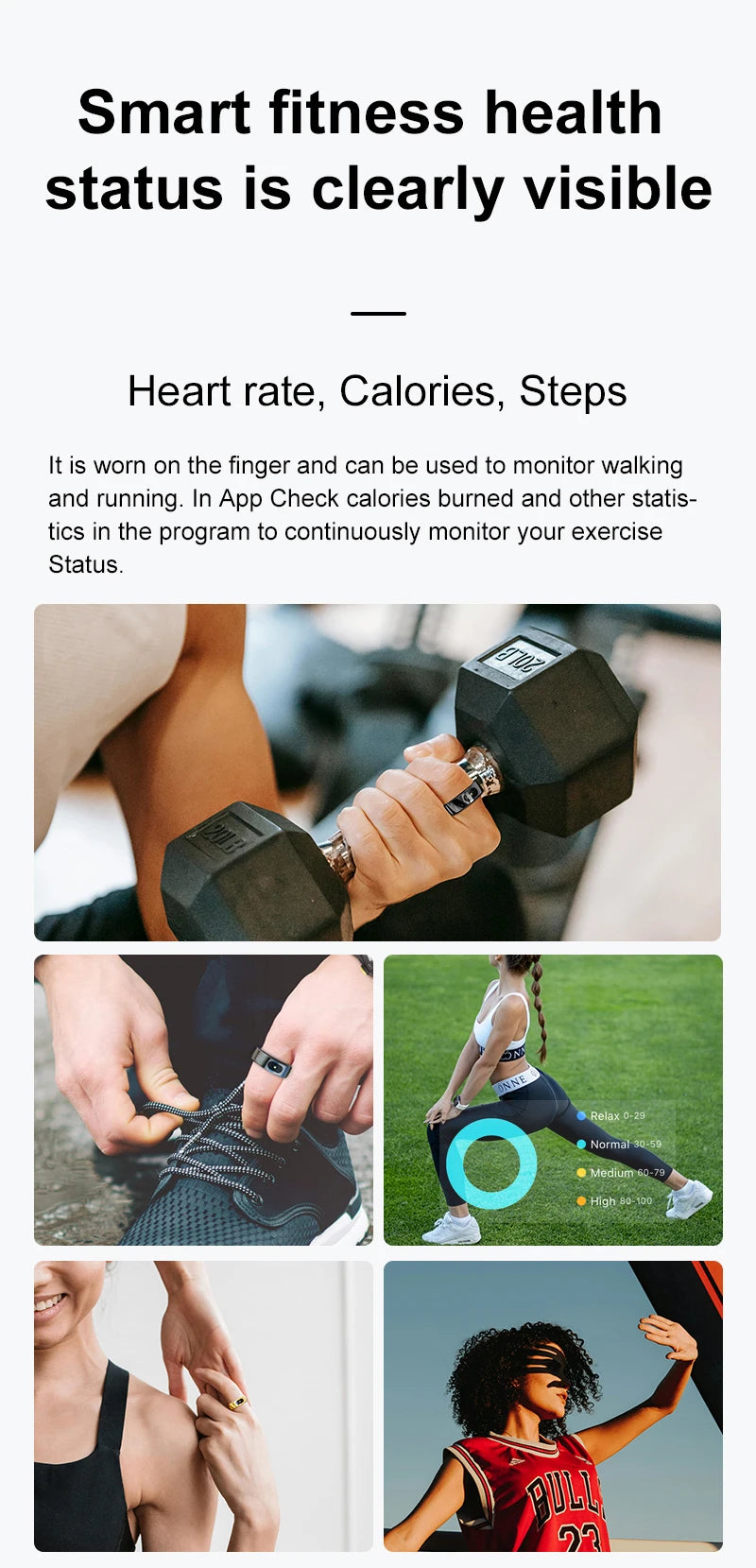Uhoofit R08 Smart Ring