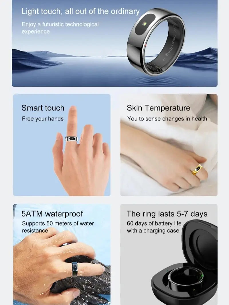Uhoofit R08 Smart Ring