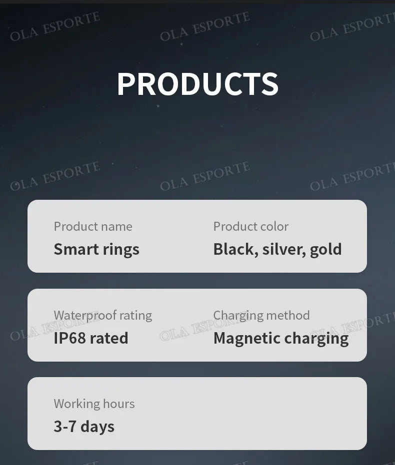 Ola Esporte Smart Ring