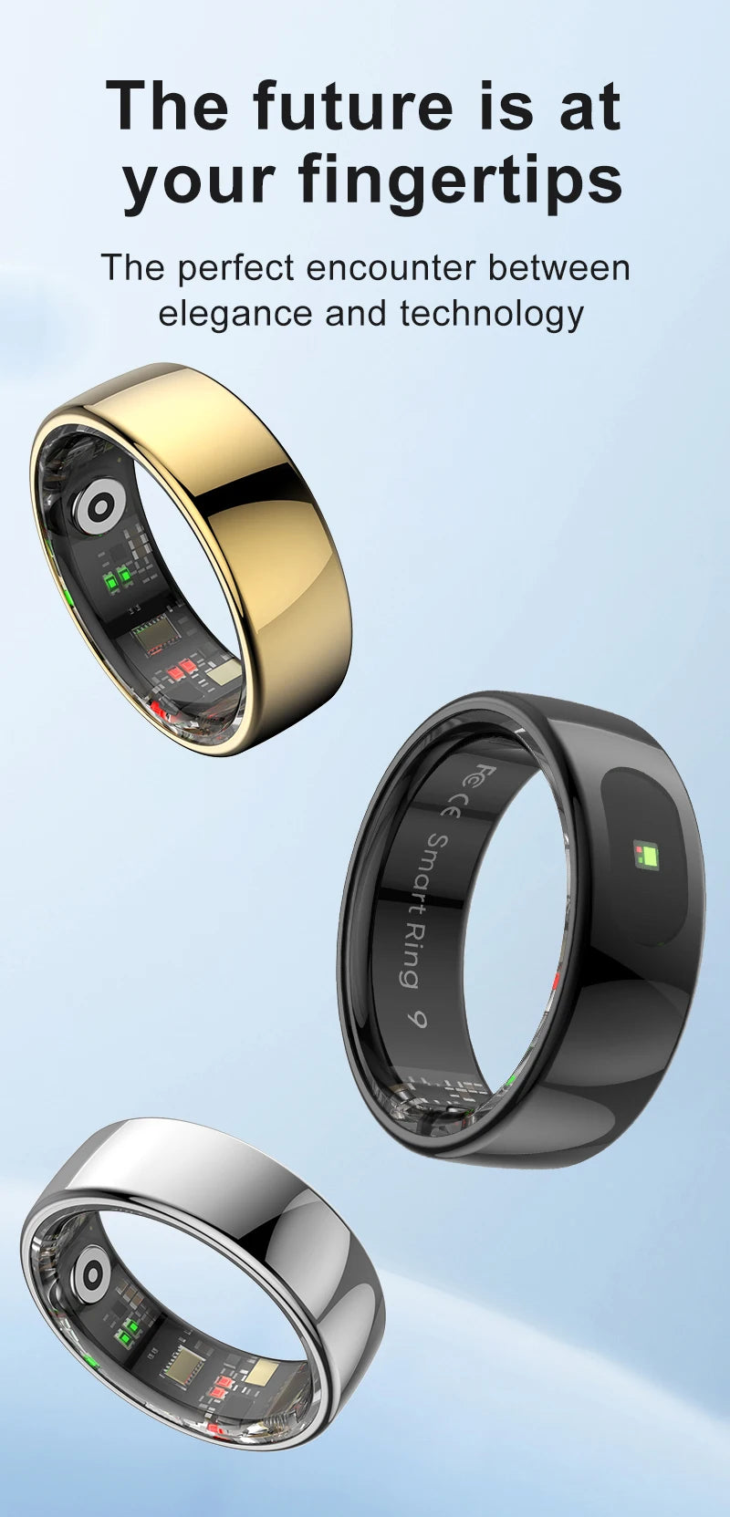 Uhoofit R08 Smart Ring