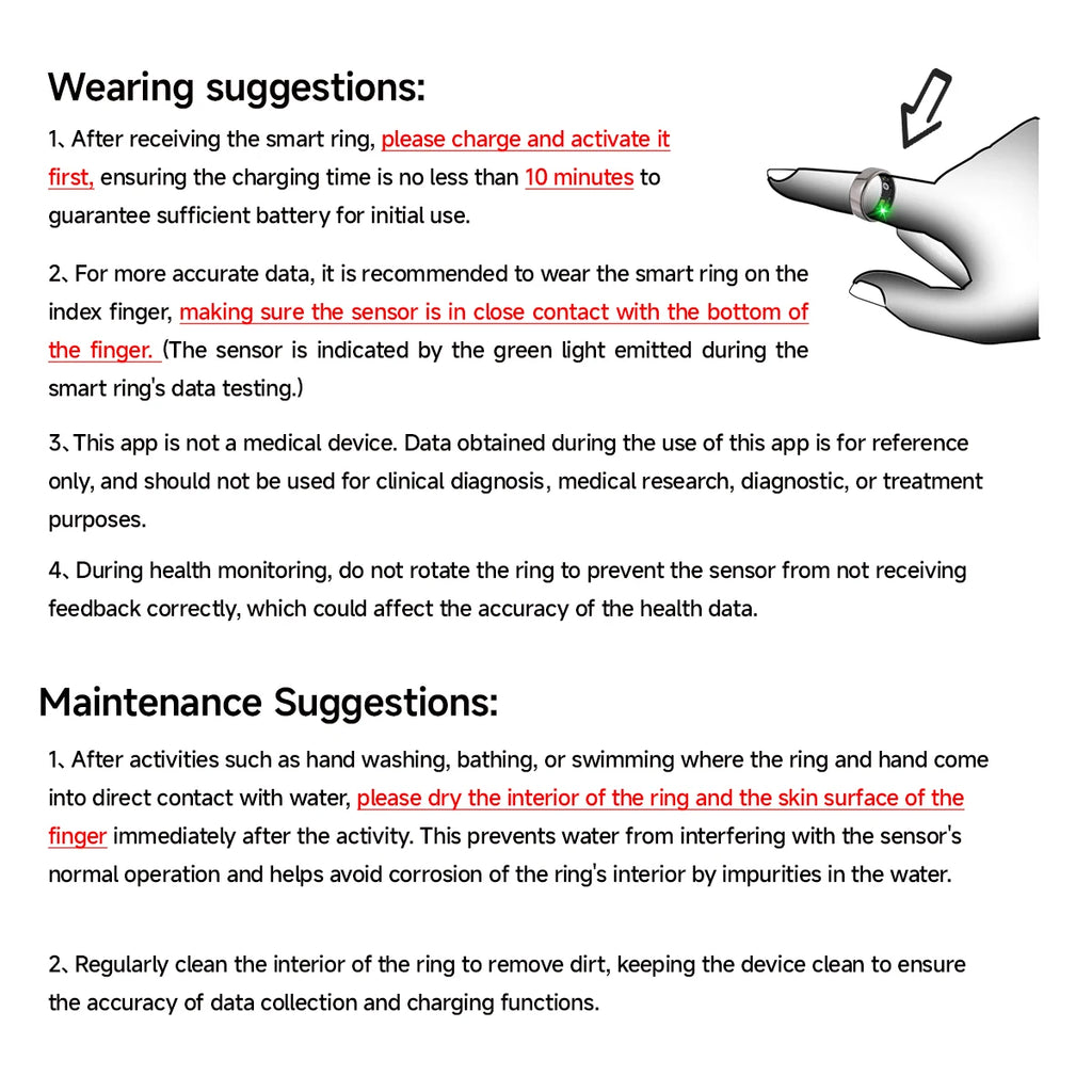 2025 New Smart Ring Heart Rate/Health Sleep Monitoring Multi Sport Modes IP68 Life Waterproof Use Time 3 Days Rings Gift For Man