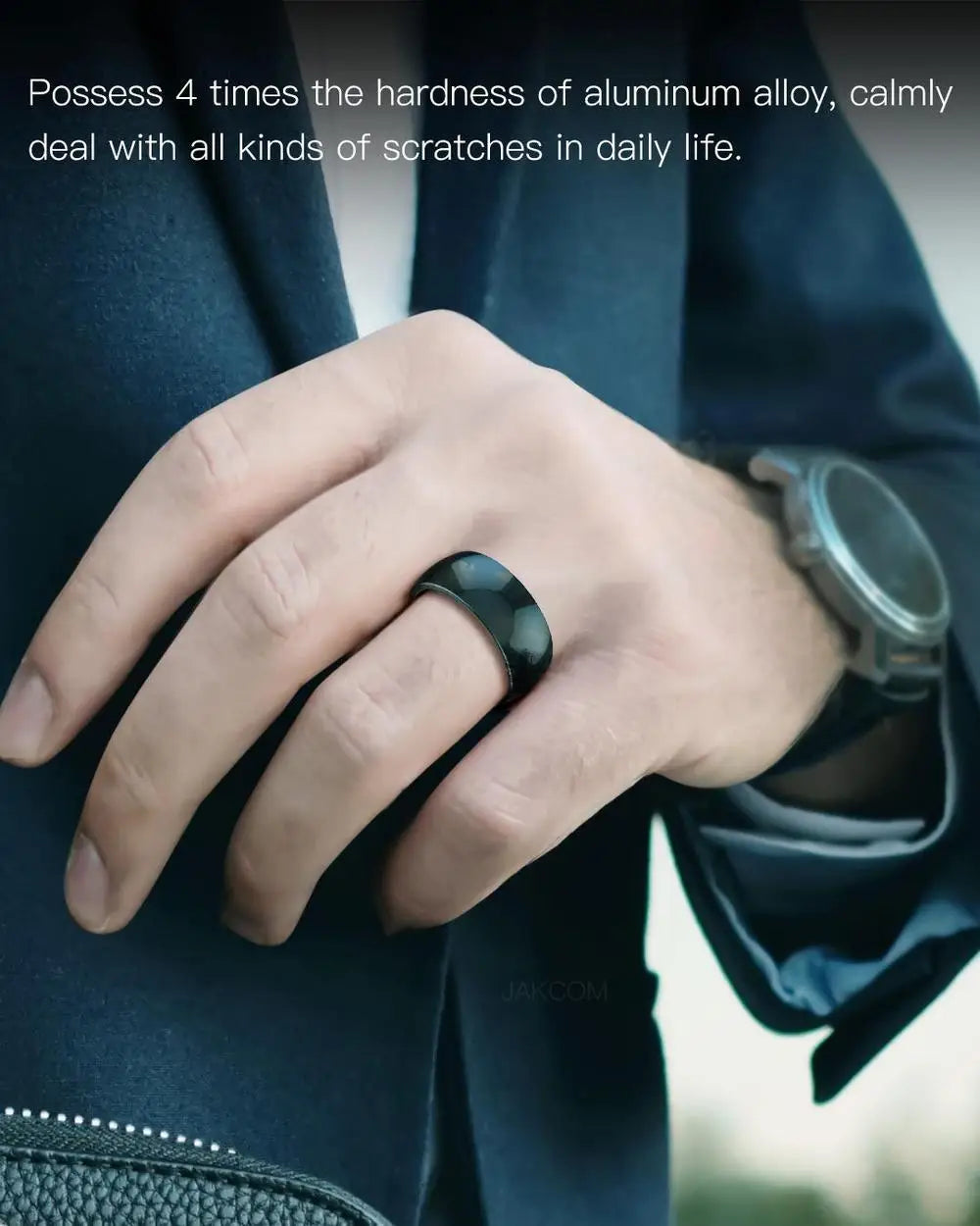 New Smart Ring NFC Wear Jakcom R4 New technology Magic Finger Smart NFC Ring For IOS Android Windows NFC Mobile Phone