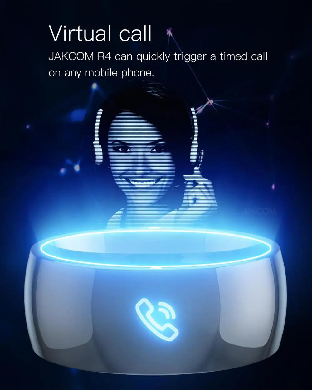 New Smart Ring NFC Wear Jakcom R4 New technology Magic Finger Smart NFC Ring For IOS Android Windows NFC Mobile Phone