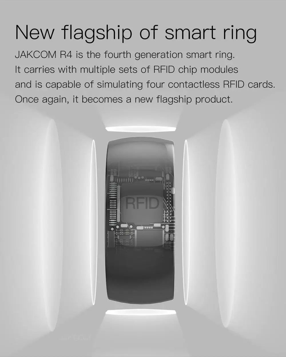 New Smart Ring NFC Wear Jakcom R4 New technology Magic Finger Smart NFC Ring For IOS Android Windows NFC Mobile Phone
