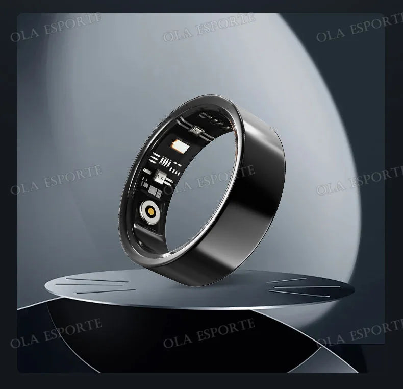 Smart Ring Men Women Health Monitor Heart Rate Blood Oxygen Sleep Ring 5ATM Waterproof Ring Multi Sports Fitness Tracker Rings