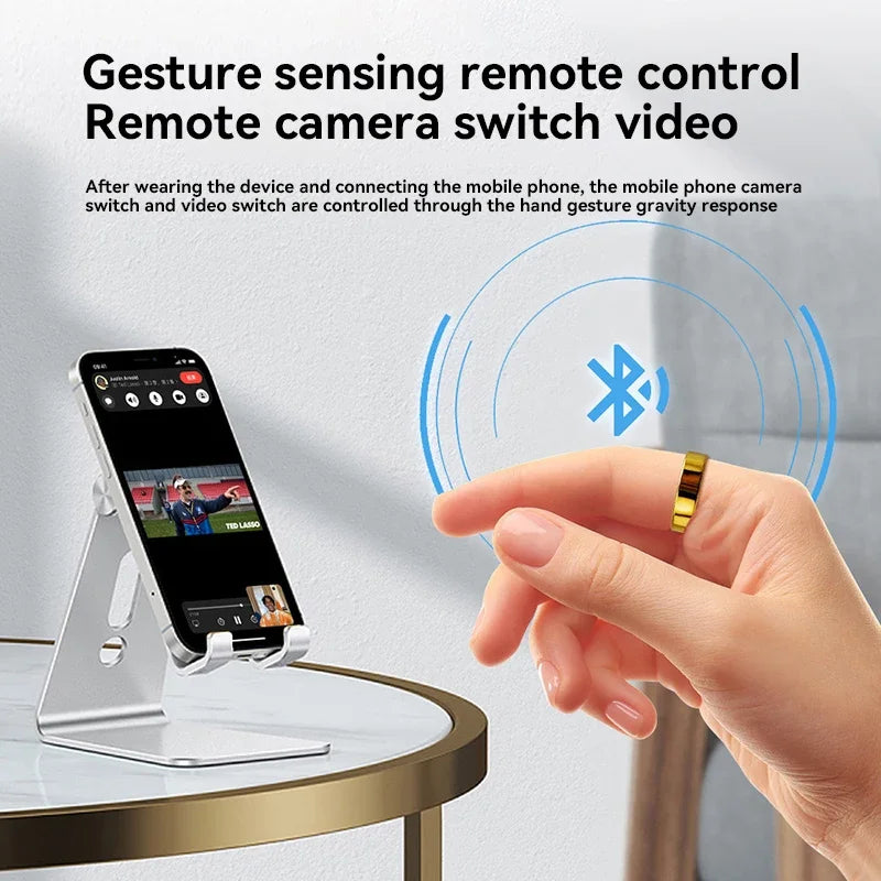 Smart Ring SR08 Multifunctional Ring Bluetooth Health Monitoring Sleep Monitoring Heart Rate Men Women Smart Ring  New 2025