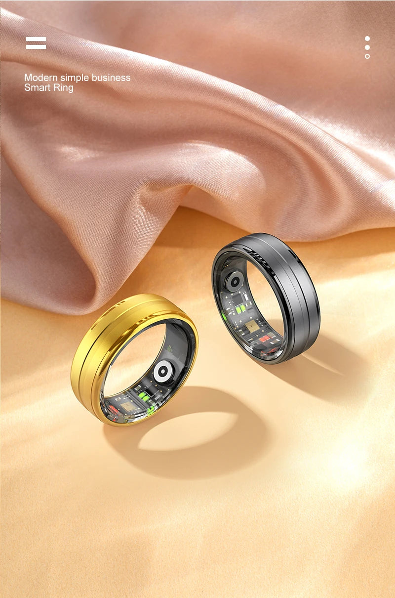Smart Ring 2024 R06 Health Monitor  Blood Pressure Sleep Heart Rate Waterproof Smart Rings Multiple sports modes For Xiaomi IOS