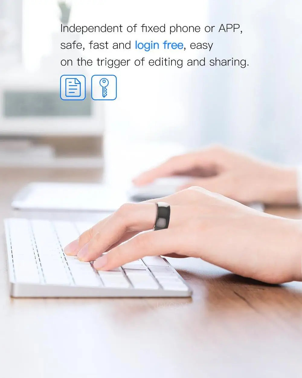 New Smart Ring NFC Wear Jakcom R4 New technology Magic Finger Smart NFC Ring For IOS Android Windows NFC Mobile Phone