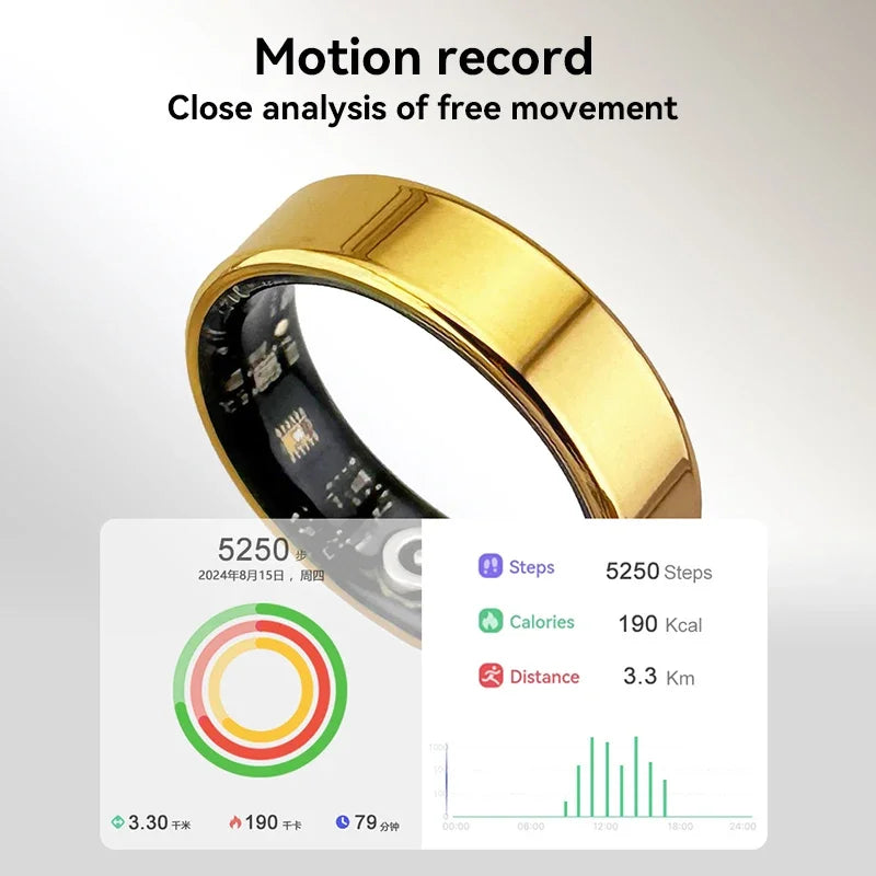 Smart Ring SR08 Multifunctional Ring Bluetooth Health Monitoring Sleep Monitoring Heart Rate Men Women Smart Ring  New 2025